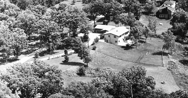 Vintage Aerial photo from 1971 in Will County, IL