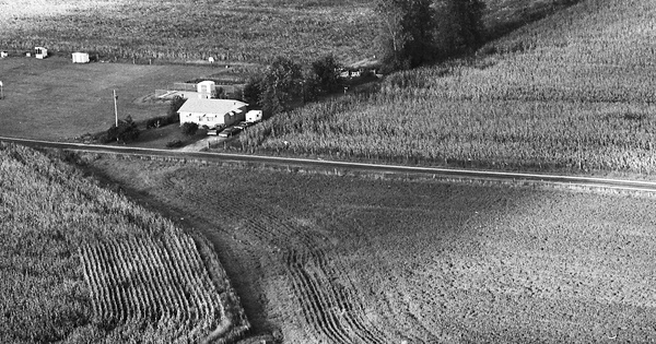 Vintage Aerial photo from 1974 in Clark County, OH