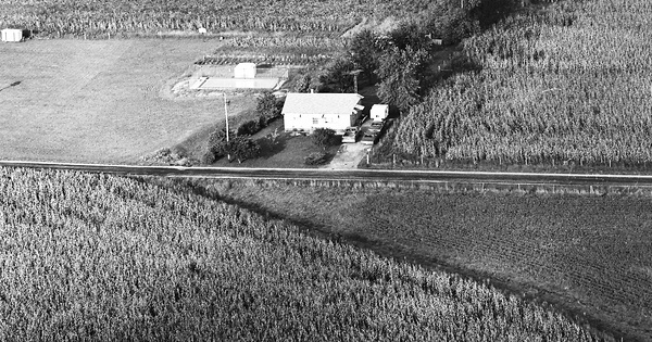 Vintage Aerial photo from 1974 in Clark County, OH