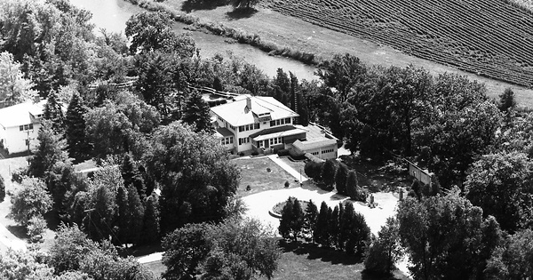 Vintage Aerial photo from 1971 in Will County, IL