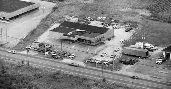 Vintage Aerial photo from 1982 in Medina County, OH