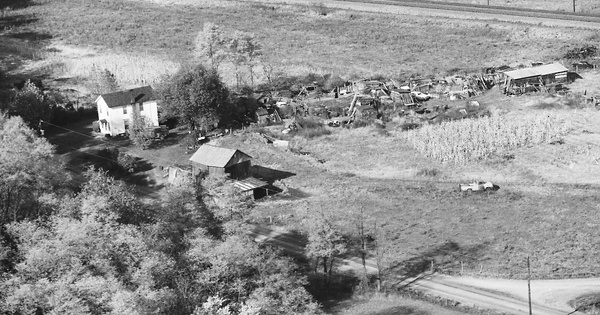 Vintage Aerial photo from 1978 in Columbiana County, OH