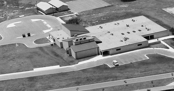 Vintage Aerial photo from 1983 in Williamson County, TX
